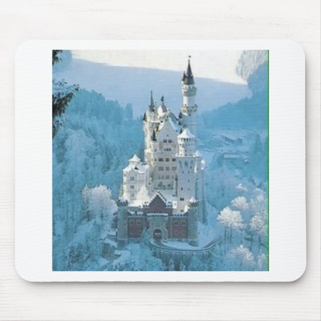 Tapis De Souris Le château de beauté de sommeil (Devant)