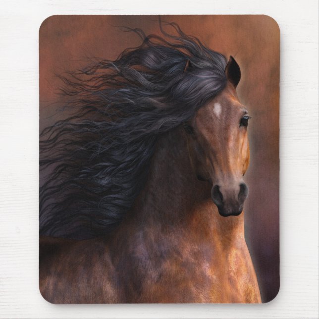 Tapis De Souris Le cheval Mousepad de Morgan (Devant)