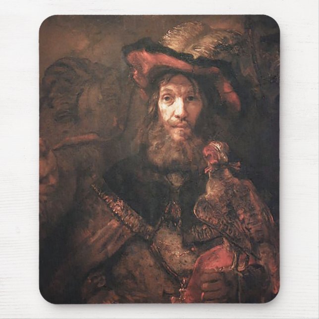 Tapis De Souris Le Chevalier avec le Faucon/St. Bavo (Devant)