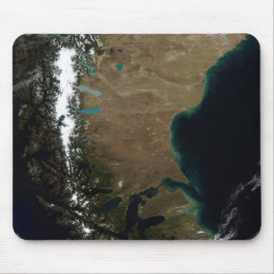 Tapis De Souris Le Chili et la région Patagonian de l'Argentine