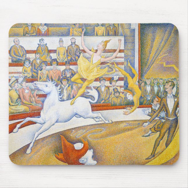 Tapis De Souris Le Cirque, Seurat (Devant)
