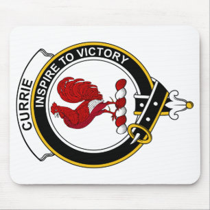 Tapis De Souris Le clan de Currie Badge
