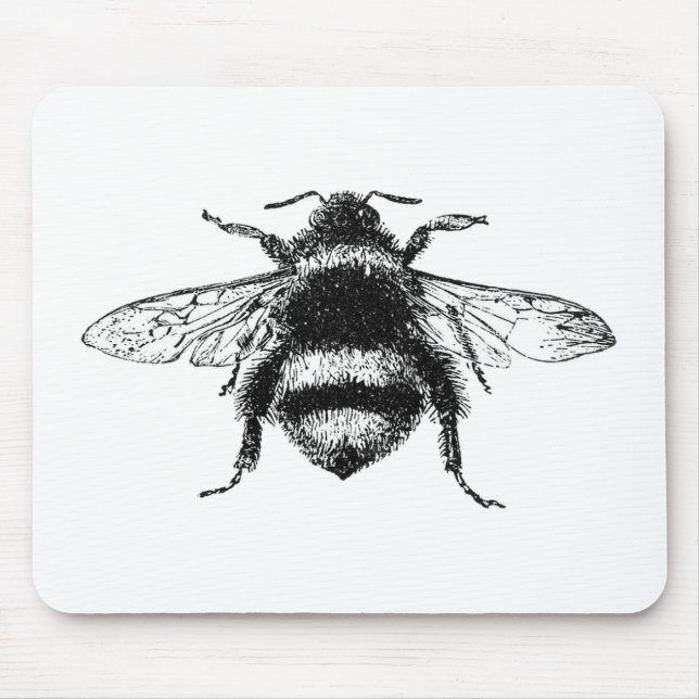 Tapis De Souris Le classique gaffent l'abeille (Devant)