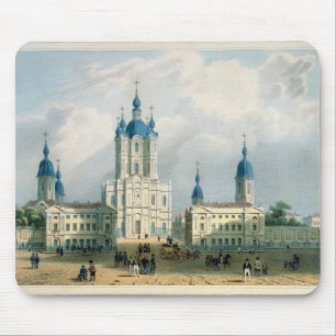 Tapis De Souris Le cloître de Smolny à St Petersburg