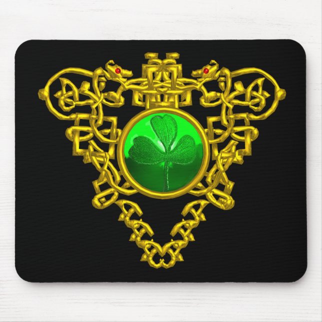 TAPIS DE SOURIS LE COEUR CELTIQUE DE SAINT PATRICK (Devant)