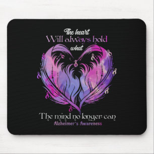 Tapis De Souris Le Coeur Tiendra Toujours Ce Que L'Esprit Alzheime