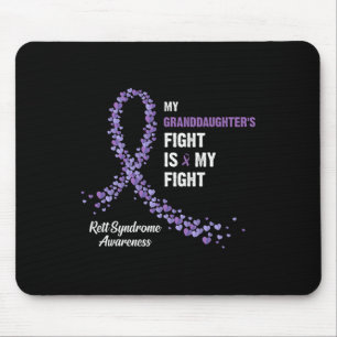 Tapis De Souris Le combat de ma petite-fille est mon syndrome de l
