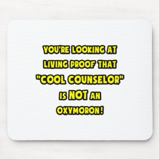 Tapis De Souris Le conseiller cool n'est PAS un oxymore