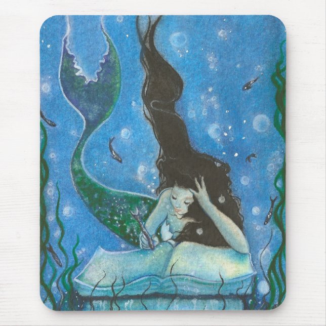 Tapis De Souris Le conte Mousepad d'une sirène (Devant)