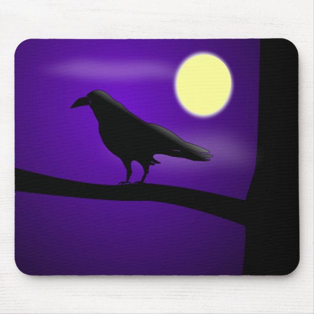 Tapis De Souris Le Corbeau - (Devant)