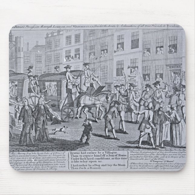 Tapis De Souris Le cortège britannique de patriotes (Devant)
