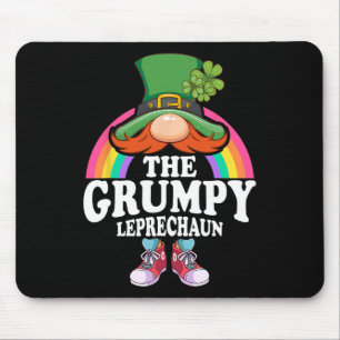 Tapis De Souris Le costume de la Saint-Patrick du lutin grincheux