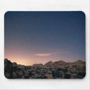 Tapis De Souris Le coucher du soleil sur le parc national Joshua T