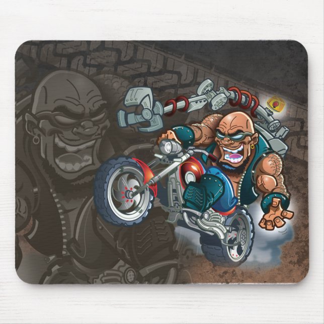 Tapis De Souris Le couperet Mousepad de Chico (Devant)