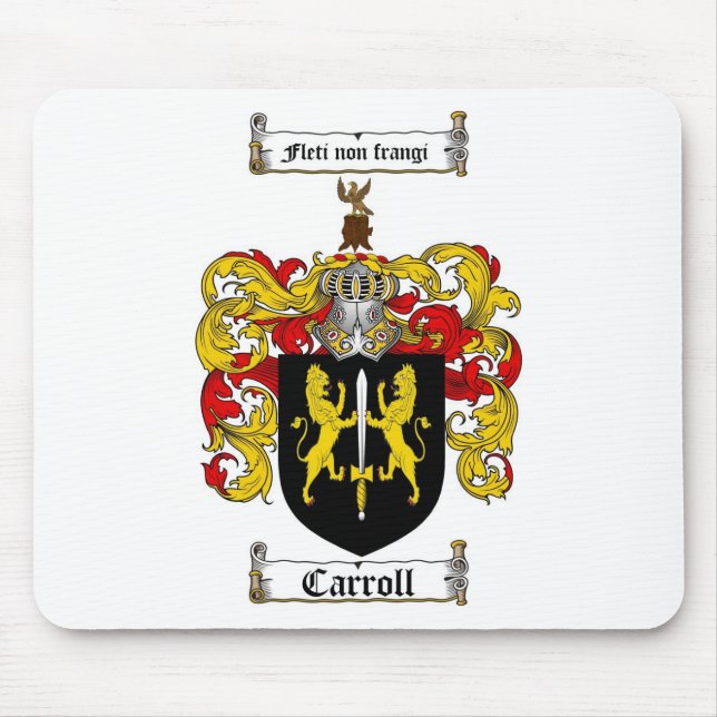 TAPIS DE SOURIS LE CREST DE FAMILLE DE CARROLL - MANTEAU DE (Devant)