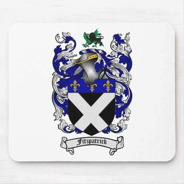 TAPIS DE SOURIS LE CREST DE FAMILLE DE FITZPATRICK - LE CREST DE (Devant)