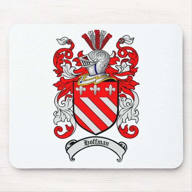 TAPIS DE SOURIS LE CREST DE FAMILLE DE HOFFMAN - MANTEAU DE (Devant)