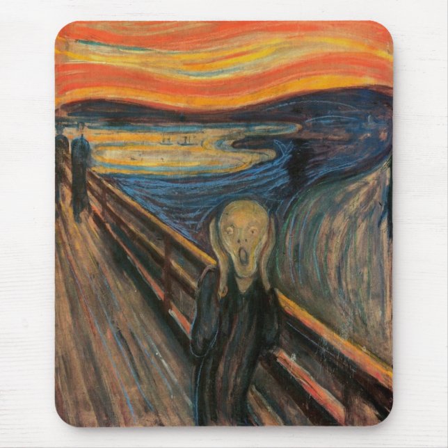 Tapis De Souris Le cri (Devant)