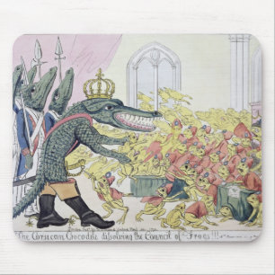 Tapis De Souris Le crocodile corse