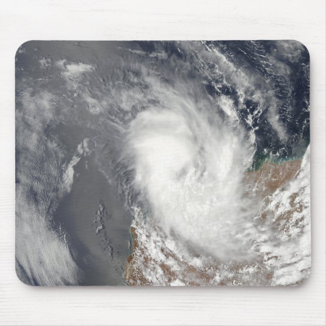 Tapis De Souris Le cyclone Dominic au large de l'Australie occiden (Devant)