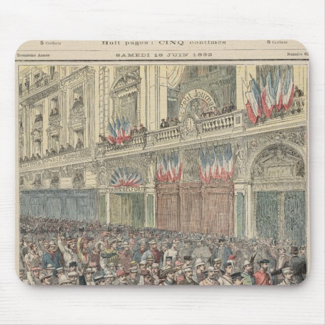 Tapis De Souris Le début de l'épreuve sur route (Devant)