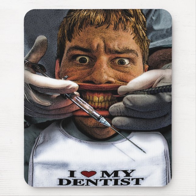 Tapis De Souris Le dentiste (Devant)