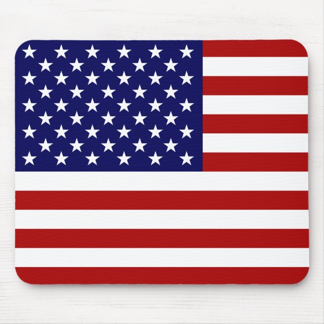 Tapis De Souris Le drapeau américain (Devant)