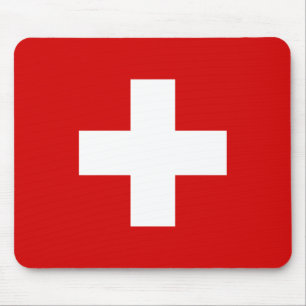 Tapis De Souris Le drapeau de la Suisse