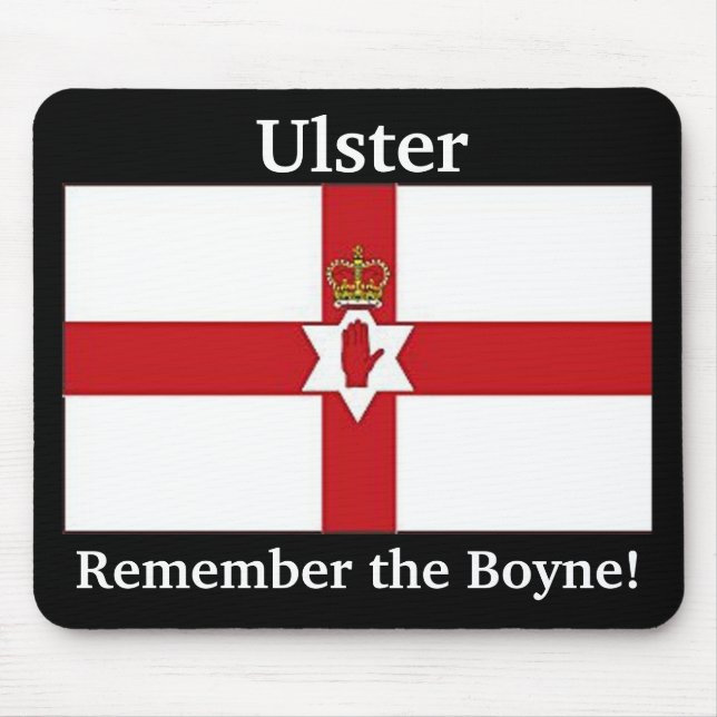 Tapis De Souris Le drapeau de l'Irlande du Nord, Ulster, se (Devant)
