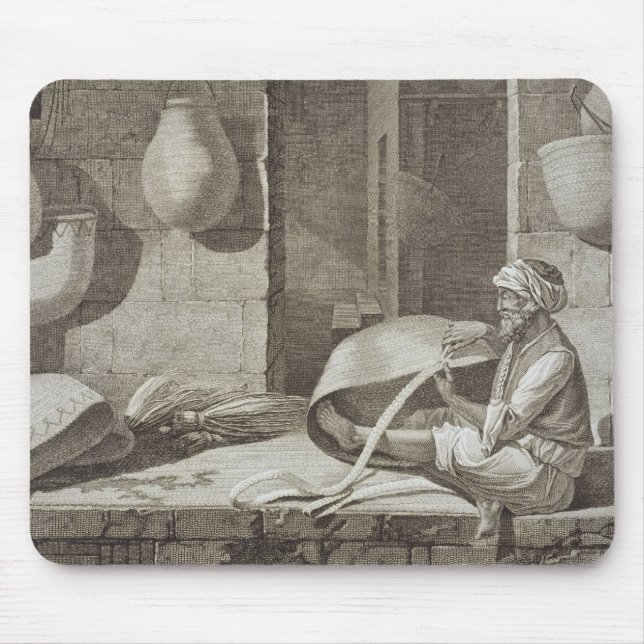 Tapis De Souris Le fabricant de panier, des arts et des commerces (Devant)