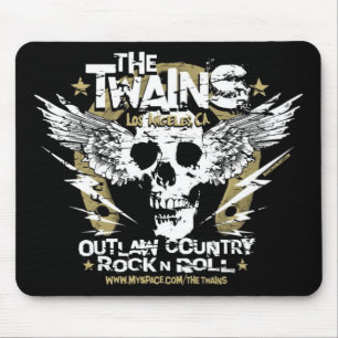 Tapis De Souris Le fer à cheval Mousepad de n de crâne de TWAINS
