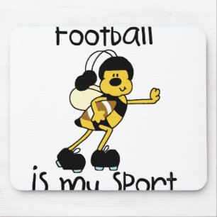 Tapis De Souris Le football de bourdon mon sport