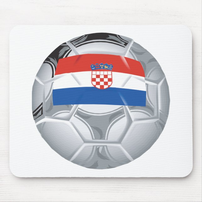 Tapis De Souris Le football de la Croatie (Devant)