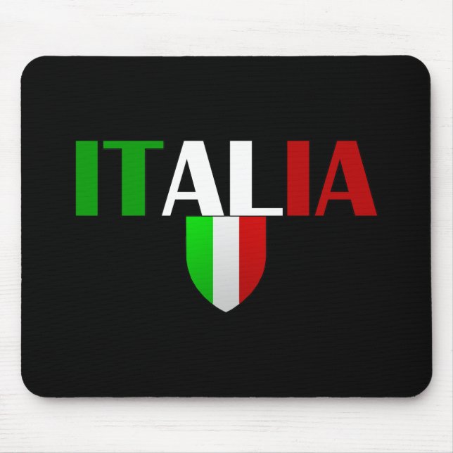 Tapis De Souris Le football de l'Italie (Devant)
