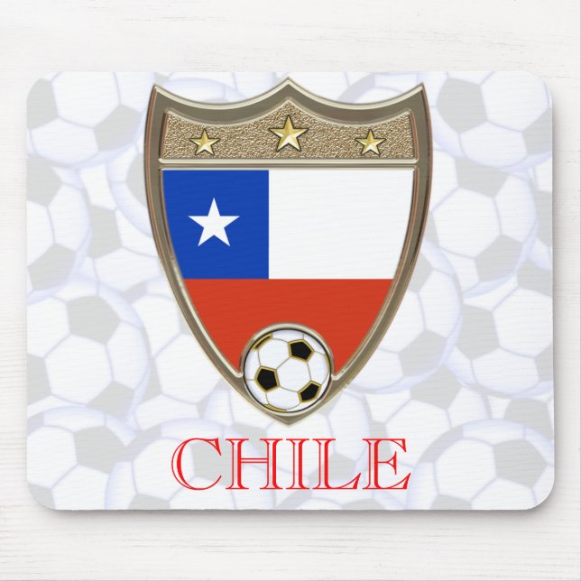Tapis De Souris Le football du Chili (Devant)