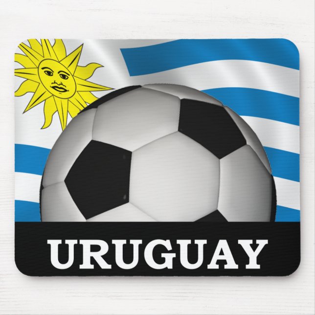 Tapis De Souris Le football Uruguay (Devant)