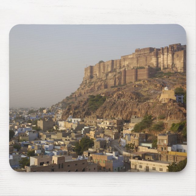 Tapis De Souris Le fort Mehrangarh de Jodhpur. Rajasthan, INDE. (Devant)