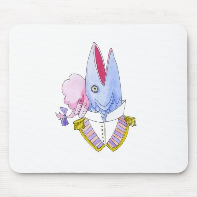 Tapis De Souris Le Général Fishface Mousepad (Devant)