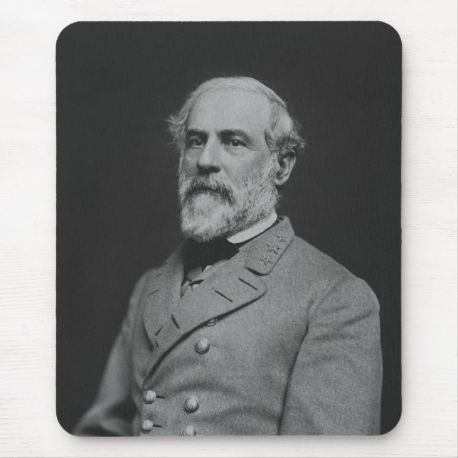 Tapis De Souris Le Général Robert E. Lee de guerre civile (Devant)