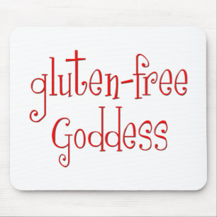 Tapis De Souris Le gluten libèrent la déesse