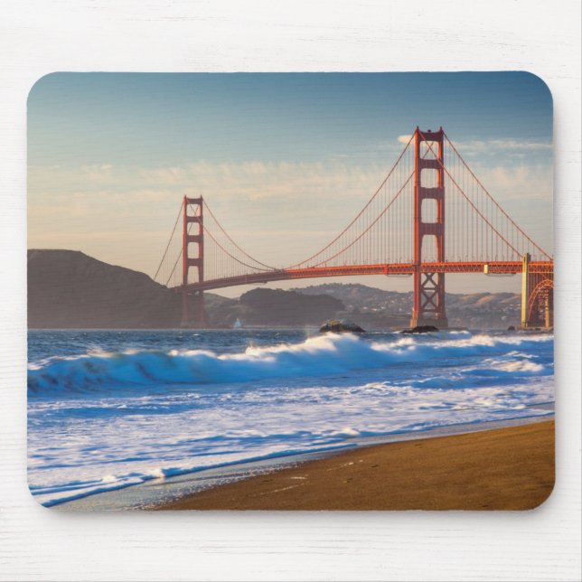 Tapis De Souris Le Golden Gate Bridge De Baker Beach (Devant)