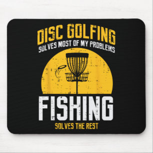 Tapis De Souris Le golf à disque résout la plupart des problèmes d