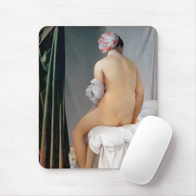Tapis De Souris Le Grand Béton (Femme Assis), Dominique Ingres (Avec souris)
