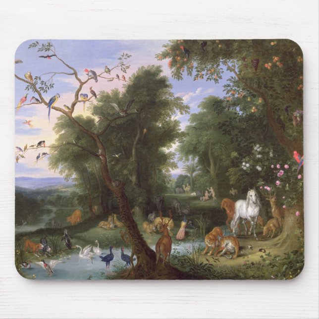 Tapis De Souris Le jardin d'Éden, 1659 (Devant)