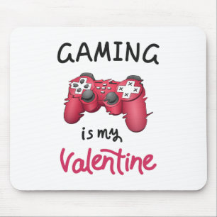 Tapis De Souris Le jeu est mon Valentin