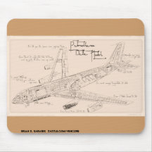 Le KC-130 Stratotanker Mousepad de da Vinci