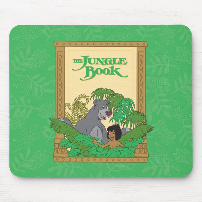 Tapis De Souris Le livre de la jungle - Mowgli et Baloo (Devant)