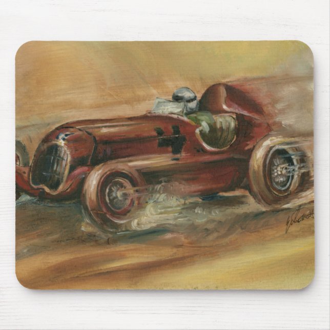 Tapis De Souris Le Mans Racecar par Ethan Harper (Devant)