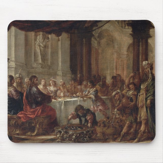 Tapis De Souris Le mariage chez Cana, 1660 (Devant)