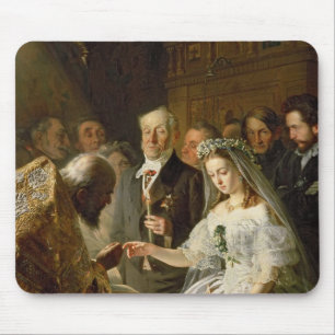 Tapis De Souris Le mariage disposé, 1862